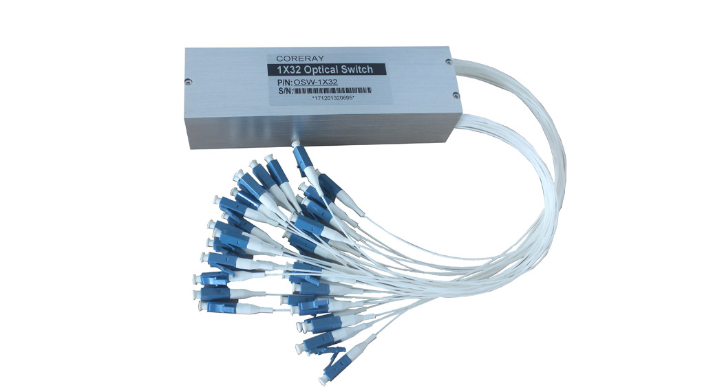 機(jī)械式光開(kāi)關(guān)產(chǎn)示意圖 機(jī)械式光開(kāi)關(guān)產(chǎn)示意圖