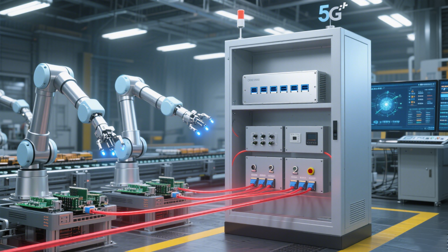 光開關在智能制造中的應用場景 光開關在智能制造中的應用場景