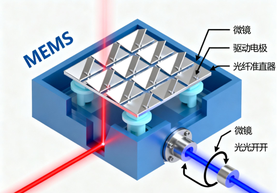 MEMS光開關(guān) 未來趨勢 AIoT融合 MEMS光開關(guān) 未來趨勢 AIoT融合