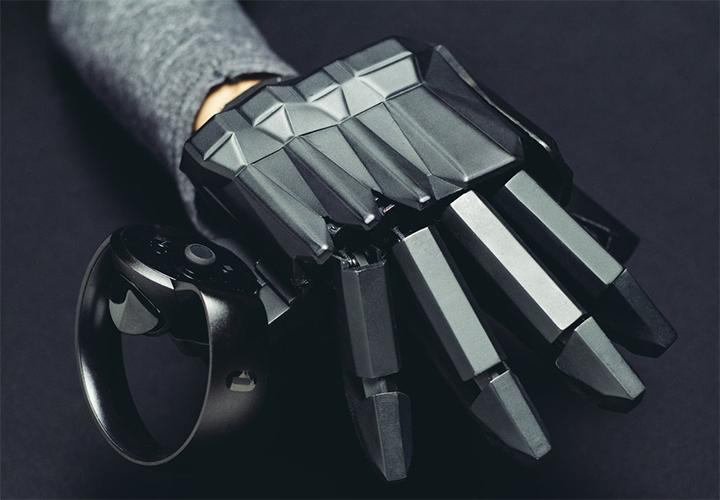 光開關(guān)器件--VR觸覺反饋手套實拍 光開關(guān)器件--VR觸覺反饋手套實拍