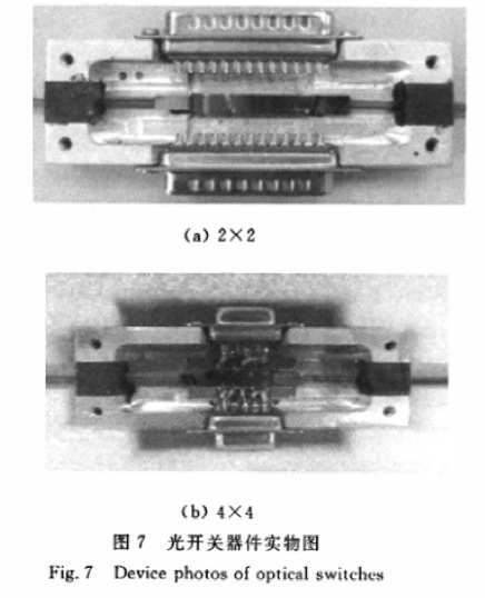 2×2/4×4波導(dǎo)矩陣光開(kāi)關(guān)實(shí)物圖 - 科毅光通信PLC光開(kāi)關(guān)產(chǎn)品 2×2/4×4波導(dǎo)矩陣光開(kāi)關(guān)實(shí)物圖 - 科毅光通信PLC光開(kāi)關(guān)產(chǎn)品